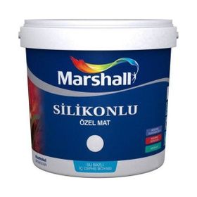 Marshall Özel Mat Gelin Teli Silinebilir Silikonlu 7.5 lt Duvar Boyası