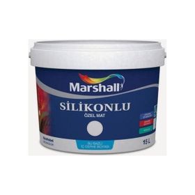 Marshall Özel Mat Keçe Silinebilir Silikonlu 7.5 lt Duvar Boyası