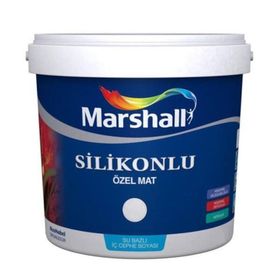 Marshall Özel Mat Keçe Silinebilir Silikonlu 7.5 lt Duvar Boyası