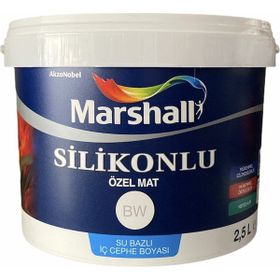 Marshall Özel Mat Silikonlu 2.5 lt Şifon İç Cephe Boya