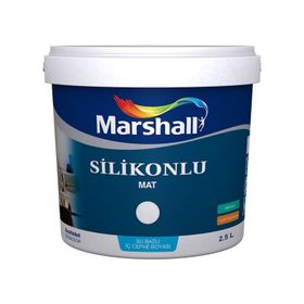 Marshall Özel Mat Tütsü Silikonlu Silinebilir 2.5 lt Duvar Boyası