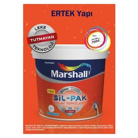 Marshall Pamuk Tarlası 15 lt Silikonlu Özel Mat Silinebilir İç Cephe Boyası