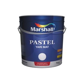 Marshall Pastel Avokado 2.5 lt Yarı Mat Sentetik Boya