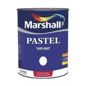 Marshall Pastel Beyaz Lale 2.5 lt Yarı Mat Yağlı Boya