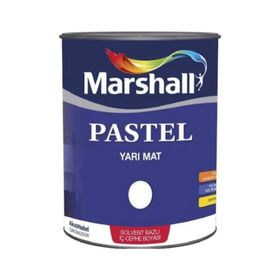 Marshall Pastel Kum Beji 1 lt Yarı Mat Yağlı Boya