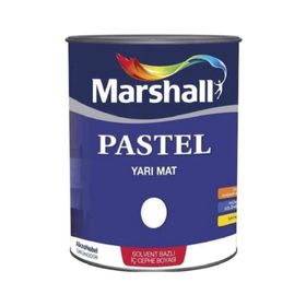 Marshall Pastel Kum Beji 1 lt Yarı Mat Yağlı Boya