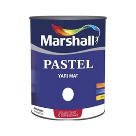 Marshall Pastel Kum Beji 1 lt Yarı Mat Yağlı Boya