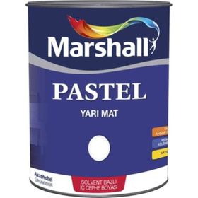 Marshall Pastel Yarı Mat Saten Boya 0.75 Beyaz