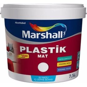 Marshall Plastik Mat Pembe İnci 7,5 lt İç Cephe Boyası