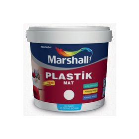 Marshall Plastik Mat Silinebilir Deniz Kabuğu 2,5 lt İç Cephe Boyası