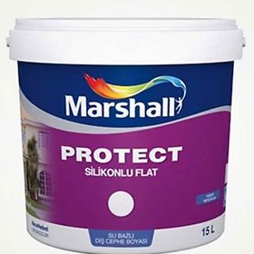 Marshall Protect Silikonlu Flat 15 lt Dış Cephe Boyası