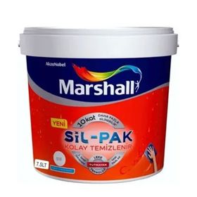 Marshall Sil Pak Fuşya Çiçeği 7.5 lt İç Cephe Boyası