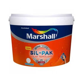 Marshall Sil Pak Sonsuz Gökyüzü 7.5 lt Silikonlu Tam Silinebilir iç Cephe Duvar Boyası