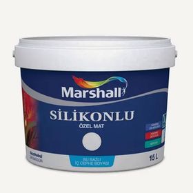 Marshall Silikonlu 2.5 Lt 3 Kg Turunç Özel Mat İç Cephe Boyası
