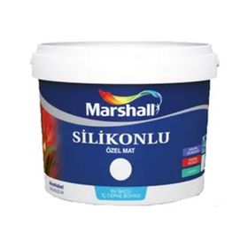 Marshall Silikonlu 2,5 Lt 3 Kg Şeftali Aroma Özel Mat İç Cephe Boyası