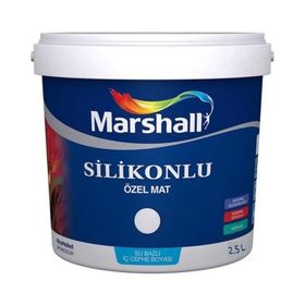 Marshall Silikonlu 2,5 Lt 3 KG Somon Özel Mat İç Cephe Boyası