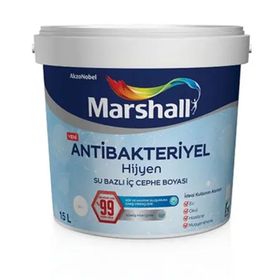 Marshall Silikonlu Akarsu 15 lt Duvar Boyası