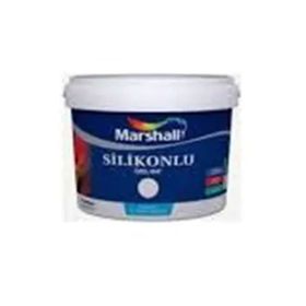 Marshall Silikonlu Karakalem 1 lt Özel Mat Silinebilir İç Cephe Boyası