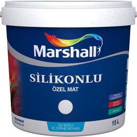 Marshall Silikonlu Özel Mat 1 lt Pamuk Tarlası İç Cephe Duvar Boyası