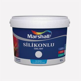 Marshall Silikonlu Özel Mat 2.5 lt Erguvan İç Cephe Boyası