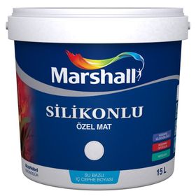 Marshall Silikonlu Özel Mat 2.5 lt Fuşya Çiçeği İç Cephe Boyası