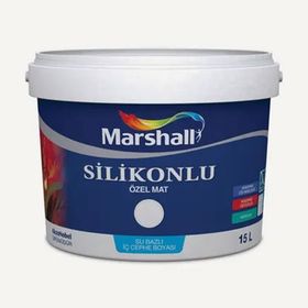 Marshall Silikonlu Özel Mat 7.5 lt Şeftali İç Cephe Boyası