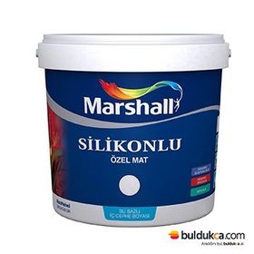 Marshall Silikonlu Özel Mat Boya Beyaz 2.5 lt