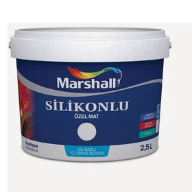 Marshall Silikonlu Özel Mat Fıstık 2.5 lt Duvar Boyası