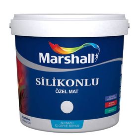 Marshall Silikonlu Özel Mat Sedef Kahve 1 lt Duvar Boyası