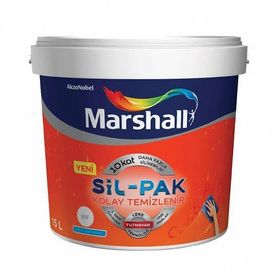 Marshall Silpak Çakıl 7.5 lt Silikonlu İç Cephe Boyası