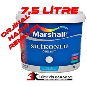 Marshall Silpak Limon Çiçeği 7.5 lt Silikonlu İç Cephe Boyası