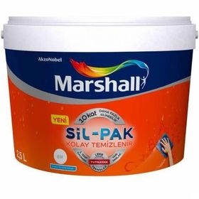 Marshall Silpak Pamuk Şekeri 15 lt Silikonlu İç Cephe Boyası