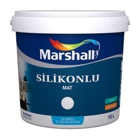 Marshall Vapur Dumanı 15 lt Silikonlu Özel Mat İç Cephe Boyası