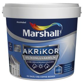 Marshall Y6 2.5 lt Protect Silikonlu Flat Dış Cephe Boyası