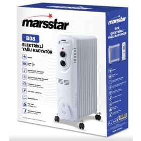 Marsstar B-08 11 3 Kademe Isı Ayarı 2500 W Dilim Yağlı Radyatör