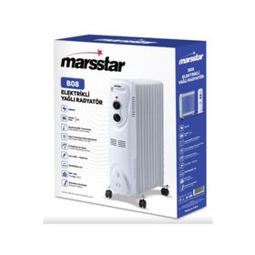 Marsstar B-08 11 3 Kademe Isı Ayarı 2500 W Dilim Yağlı Radyatör