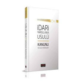 Mart 2020 İdari Yargılama Usulü Kanunu - Savaş Yayınları