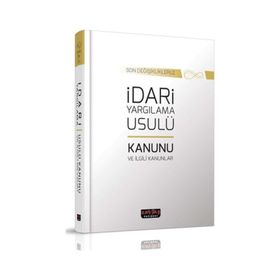 Mart 2020 İdari Yargılama Usulü Kanunu - Savaş Yayınları