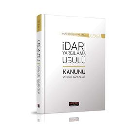 Mart 2020 İdari Yargılama Usulü Kanunu - Savaş Yayınları