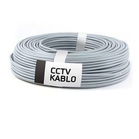 Martel 2+1 100 m 2X0,50+1X0,33 Bakır CCTV Kablosu