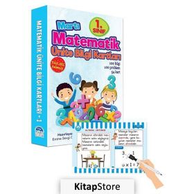 Martı 1. Sınıf Matematik Ünite Bilgi Kartları