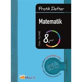 Martı 8.Sınıf Matematik Pratik Defter - Faika Yılmaz