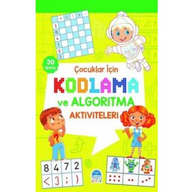 Martı Çocuk Yayınları Çocuklar İçin Kodlama ve Algoritma Aktiviteleri Yeşil