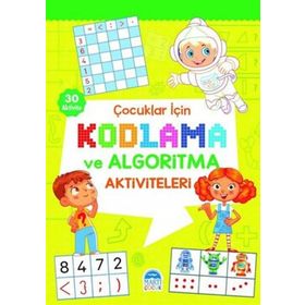 Martı Çocuk Yayınları Çocuklar İçin Kodlama ve Algoritma Aktiviteleri Yeşil