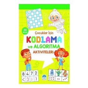 Martı Çocuk Yayınları Çocuklar İçin Kodlama ve Algoritma Aktiviteleri Yeşil
