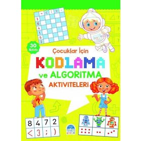 Martı Çocuk Yayınları Çocuklar İçin Kodlama ve Algoritma Aktiviteleri Yeşil