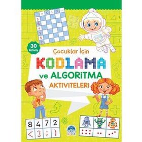 Martı Çocuk Yayınları Çocuklar İçin Kodlama ve Algoritma Aktiviteleri Yeşil