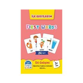 Martı Çocuk Yayınları - First Words - İlk Kartlarım