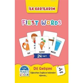 Martı Çocuk Yayınları - First Words - İlk Kartlarım