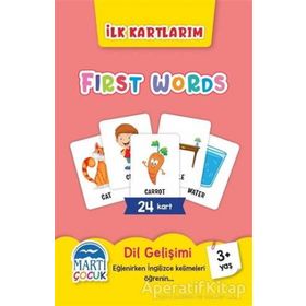 Martı Çocuk Yayınları - First Words - İlk Kartlarım